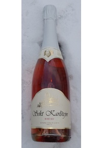 Sekt Karlštejn rosé, sec